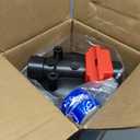 SimPure Whole House Water Filter Housing (DB20P), 20" x 4.5" Sediment Carbon Filter Universal Housing, Pre-Filtration System for Well and City Water, 1" NPT Port, Pressure Release