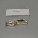 MioHHR Solid Stainless Steel Band Compatible with Apple Watch 42mm (Series 11 10), Metal Strap with Soft TPU Case for iWatch Series 11/10 42mm Women and Men, Gold