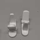 Door Lever Lock (2 Pack)  Prevents Toddlers from Opening Doors  Easy One-Hand Operation for Adults  Durable ABS with 3M Adhesive Backing  No Tools Needed for Install (White)