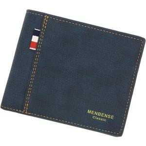 Mens Wallet Bifold Leather Matte Wallet for Men, Thin & Stylish Card Holder with ID Window
