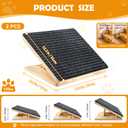 Adjustable Dog Ramp for Stairs - 6 Pack, Dog Stairs for Small Dogs