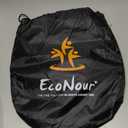 EcoNour 2 Piece Foldable Car Windshield Sun Shade, UV & Heat Protection (Medium)