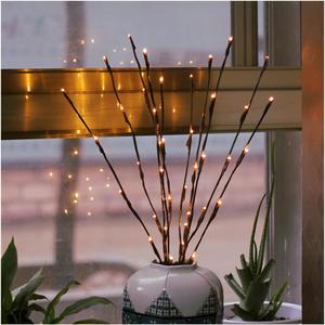 2pcs Branch Lights with LED Lights for Home Christmas Warm Atmosphere for Events Battery Not Included
