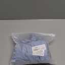 ZAFUL Women's Gingham Bikini Shorts Set, Halter Y2K Boyshort Bikini Two Piece Bathing Suit Shorts Swimsuits for Vacation (Large, Blue Plaid)