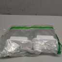 Triflice 2 Pcs Rice Dispenser Storage Containers, 1.1L Small Containers with Measuring Cup & Pour Spout, Kitchen Plastic Airtight Container for Cereal, Grain, Flour, Sugar, Oatmeal, Dry Pet Dog Food