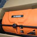 ECOWORK Push Lawn Sweeper 26 Inch with 4 cu. ft. Tear-Resistant Hopper Bag