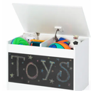 Whitmor Chalkboard Toy Chest 15.75×24.13×17.13 in