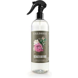 Caldrea Linen And Room Spray Air Freshener, Made With Essential Oils, Plant-Derived And Other Thoughtfully Chosen Ingredients, Rosewater Driftwood Scent, 16 Oz Caldrea Linen And Room Spray Air Freshener, Made With Essential Oils, Plant-Derived And Other Thoughtfully Chosen Ingredients, Rosewater Driftwood Scent, 16 Oz