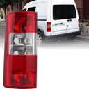 Tail Light Lens Compatible with 2010 2011 2012 2013 Ford Transit Connect Driver Side Replace 9T1Z13405A FO2800225 (Left)