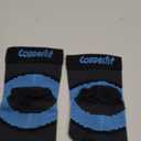 Copper Fit ICE Plantar Fascia Compression Foot and Ankle Sleeve Infused with Menthol, 1 Pair (Small/Medium)