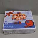 Toss and Catch Ball Game, Kids Toddler Baseball Glove & Catch Ball Toys, Kids Outdoor Games for Family, Toys for Beach Yard Outside, Birthday Christmas Gift for Ages 3 4 5 6 7 8-12 Year Old Boys Girl (Red and Blue)