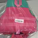 Gogokids Toddler Swim Vest, Kids Floaties Boys & Girls Buoyancy Jacket for Pool & Beach, Fits Small 2-4 Years / Pink Dolphin