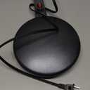 Baker's Friend Crepe Maker Machine with Auto Power Off, Portable Crepe Maker with Non Stick Dipping Plate, Automatic Temperature Control, Graphite