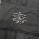 Womens Flared Yoga Pants with Pockets, High Waisted Flare Leggings Bell Bottom Bootcut Yoga Dress Pants (X-Large, Black)