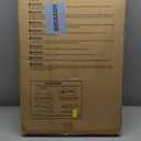 ANGELBLISS Baby Bassinet Bedside Sleeper, Easy Folding Portable Bassinet for Baby with Wheels, Adjustable Height, Included Mattress (Beige)