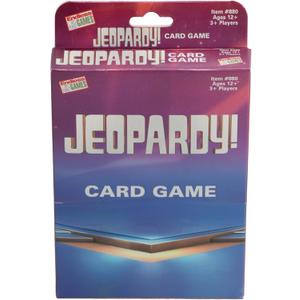 Jeopardy Card Game - Travel Sized Quiz Competition - Fast Paced Party Game