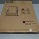 FENNIO Vanity Mirror with Lights - 15"x12.6" LED Lighted Makeup Mirror, Large Makeup Mirror with Lights, Touch Screen with 3-Color Lighting, Dimmable, for Vanity Desk Tabletop, Bedroom (White)