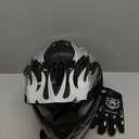 TCMT DOT Youth Kids Dirt Bike Helmet Youth Motocross Helmet Full Face ATV Four Wheeler Motorcycle BMX Helmet for Boys Girls, Off-Road Protective Gear with Goggles Gloves New