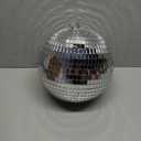 Alytimes Mirror Disco Ball - 8-Inch Cool and Fun Silver Hanging Party Disco Ball Big Party Decorations, Party Design