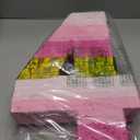 Number 4 Pinata, Pink and Gold Foil for Girls 4th Birthday Party Decorations (Small, 16.5 x 11 Inches)
