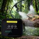 Reptile Mister System, Mister for Reptile Tank Terrarium Fogger/Humidifier & 360 Nozzles 5PCS, Reptile Misters Automatic for Bearded DragonSnake, Gecko, Frog, Lizard