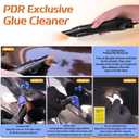 Paintless Dent Repair Kit with LED Line Board, Heat Gun for Glue Removal & Dent Heating, Dent Puller Kit with T-Bar, Dent Lifter, PC Glue Tabs, Auto Body Dent Removal Kit for Cars Trucks (EXP 08/31/26)