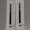 Nike Unisex's PRO Elite Sleeve 2.0, White/ Black, S/ M