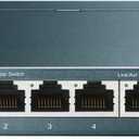 TP-Link TL-SG105, 5 Port Gigabit Unmanaged Ethernet Switch, Network Hub, Ethernet Splitter, Plug & Play, Fanless Metal Design, Shielded Ports, Traffic Optimization
