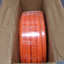 SPECILITE Garden Hose 50 ft x 5/8 in Heavy Duty, Flexible and Lightweight Water Hose, Burst 600 psi, Kink-less Hybrid Rubber Hose for Backyard, 3/4'' Brass Fittings