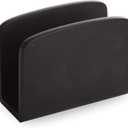 BINO Napkin Holder - Black Marble Napkin Dispenser for Dinner Table - Modern Kitchen Accessory