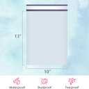 UCGOU Poly Mailers 10x13 Inch White 200 Pack Shipping Bags #4 Strong Mailing Envelopes Boutique Packaging Postal Self Seal Adhesive Waterproof and Tear Proof Small Business for Clothes Books