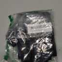 HOZMOZ Ventilated Weight Lifting Gloves, Thick Padded Workout Gym Gloves with Full Palm Protection & Grip & Shock Absorption for Women & Men's Fitness Exercise Training (Medium, Black)