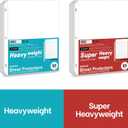 Super Heavyweight Sheet Protectors for 3 Ring Binder - Thick Heavy Duty Clear Page Protectors, Crystal Clear Plastic Sleeves, Letter Size 8.5x11 Inch, Archival Safe (100 Pack)