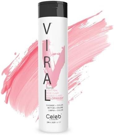 Celeb Luxury Colorwash Color Depositing Shampoo - Color Refresher, Vegan Hair Dye, Bondfix Bond Rebuilder, Viral and Gem Lites