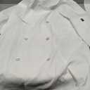 Chef Designs Men's 1/2 Sleeve Chef Coat (X-Large, White)