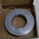 Galvanized Metal Strap 1-Inch x 50Feet, 23-Gauge Pipe Hanger Strap Metal Strapping with Holes Plumbers Strap DIY Cutting for Pipe Supports Hanging