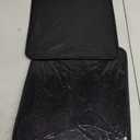 Advanced Black 2PCS Square Silicone Anti-scalding pad (7.1 * 7.1 inches), Insulation pad for Tea, Barbecue and Cooking