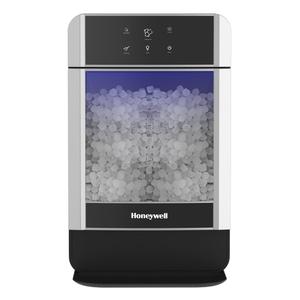 Honeywell Nugget Ice Maker Chewable Ice 38 lbs Per Day, One Click Operation, Large Ice Storage, Connects to Water Line