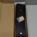 Silicone Magnetic Over the Stove Shelf for Back of Stove - Magnetic Stove Top Shelf and Over Stove Shelf, Over Oven Shelf for Top of Stove, Over the Stove Spice Rack, Includes 6 Extra Plates (Black)