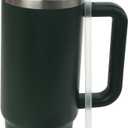 Sip + Sea Cayman 30oz Stainless Steel Tumbler with Handle, Lid & Straw  Double Wall Vacuum Insulated Travel Mug