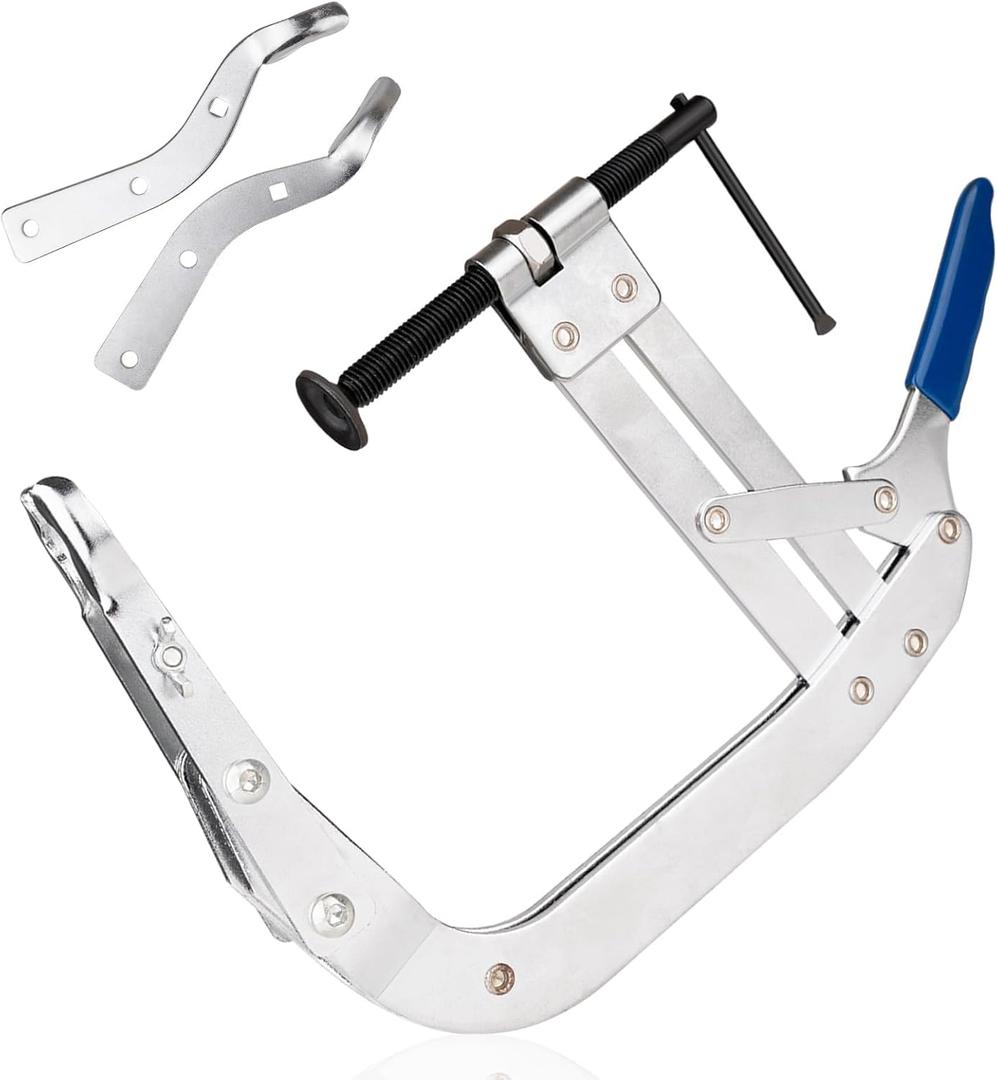 8inch Valve Spring Compressor, Valve Spring Compressor Tools, Valve Compressor Tool, Multi-Function Spring Pulling and Dismantling Tool, Suitable for Most Cars