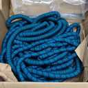 100ft Garden Hose - 2026 Ultra Lightweight Water Hoses w/10 Function Spray Nozzle and 3/4" Brass Fittings- Durable, & Flexible Water Pipe for Yard, Lawn, Outdoor & Gardening(Blue Black)