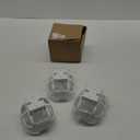 XLTTYWL Google Nest WiFi 6e Router Wall Mount Brackets Holder Stability ABS Protective Case Router Protection for Google Nest WiFi Pro Wi-fi Mesh Network System(White, 3 Pack)