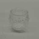 DARJEN Clear Votive Candle Holders Set of 36- Round Glass Candle Holders Bulk for Tea Light Candle, Embossed Candle Votives for Wedding Centerpiece, Various Parties & Home Decor