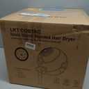 Professional Hooded Hair Dryer Pink,Stand Hair Dryer Bonnet with 3 Temperature Settings,Height Adjustable Sit Under Dryer on Wheels
