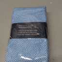 Turquiose Blue Kitchen Towels Set of 5, Durable & Super Absorbent Dishcloths Pack, 100% Cotton, Reusable, Durable, Quick Dry Towels for Daily Kitchen Use, Wiping & Drying Dishes
