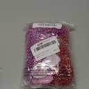 Ecally 24 Pcs Valentines Day Party Heart Shaped Beads Necklaces Pedant Red Pink Bead Necklace for Valentines Day Accessories Party Decorations