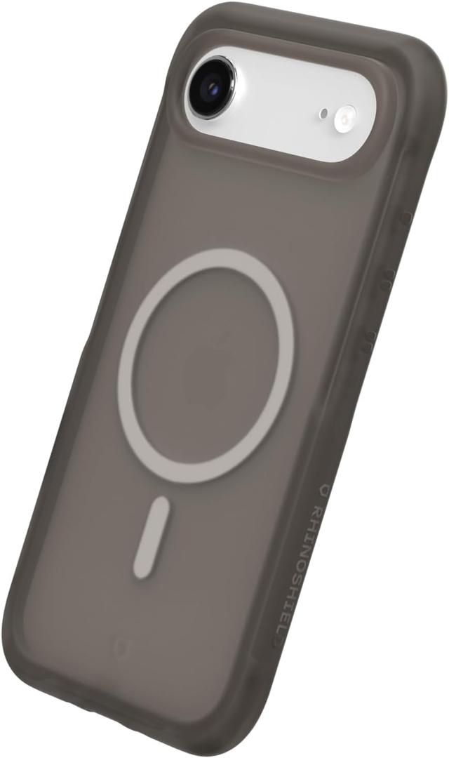 RhinoShield Case Compatible with MagSafe for iPhone Air | AirX - Ultra-Cushioned Phone Case with Shockproof, Extended Durability, 100% Recyclability - Vero Black