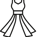 Dress L Black No Brand