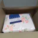 GarveeHome Valentine Pink and Blue 8x10 Bow Rug for Living Room, Pink Rugs for Bedroom Girls with Soft Low Pile, Floral Pastel 8x10 Area Rugs for Dining Room Nursery Kid Playroom Dorm Office Bow Decor